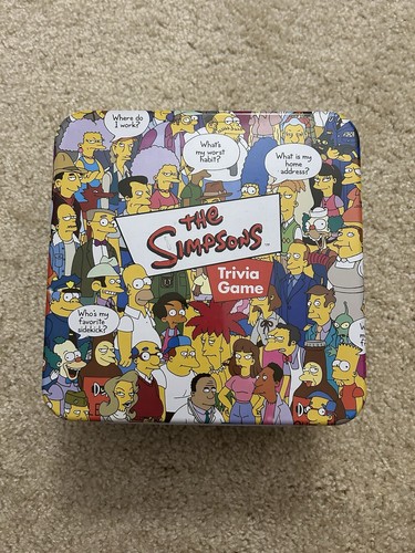 The Simpsons Trivia Game (Tin Container) - 第 1/7 張圖片