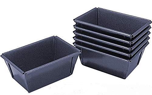 8x Mini Loaf Tins Teflon Non Stick Tin Mini Cake Bake Pastry Bread