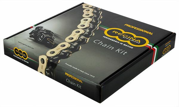 Kit Chaîne Regina 428 Qualité Premium pour Honda NX 125 Transcity 1989-1997