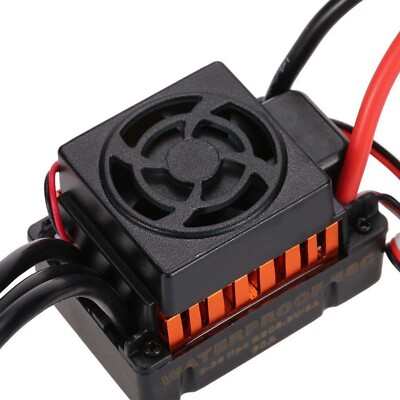 Waterproof 60A ESC Speed Controller 2-3S BEC 3A XT60 plug for 1/10