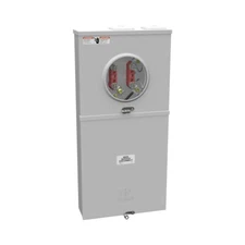 Milbank U5168-XTL-100-KK 1-Phase 4 Terminal 100 Amp Ringless Meter Socket 240V