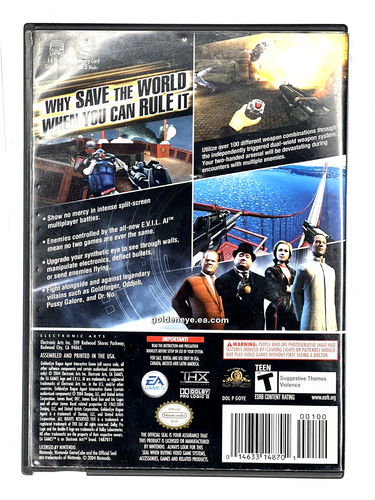 GoldenEye: Rogue Agent (Nintendo GameCube, 2004) - Picture 3 of 3