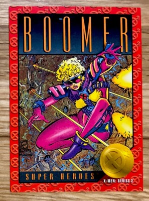 1993 SkyBox Marvel X-Men - BOOMER #4 Neuwertig!