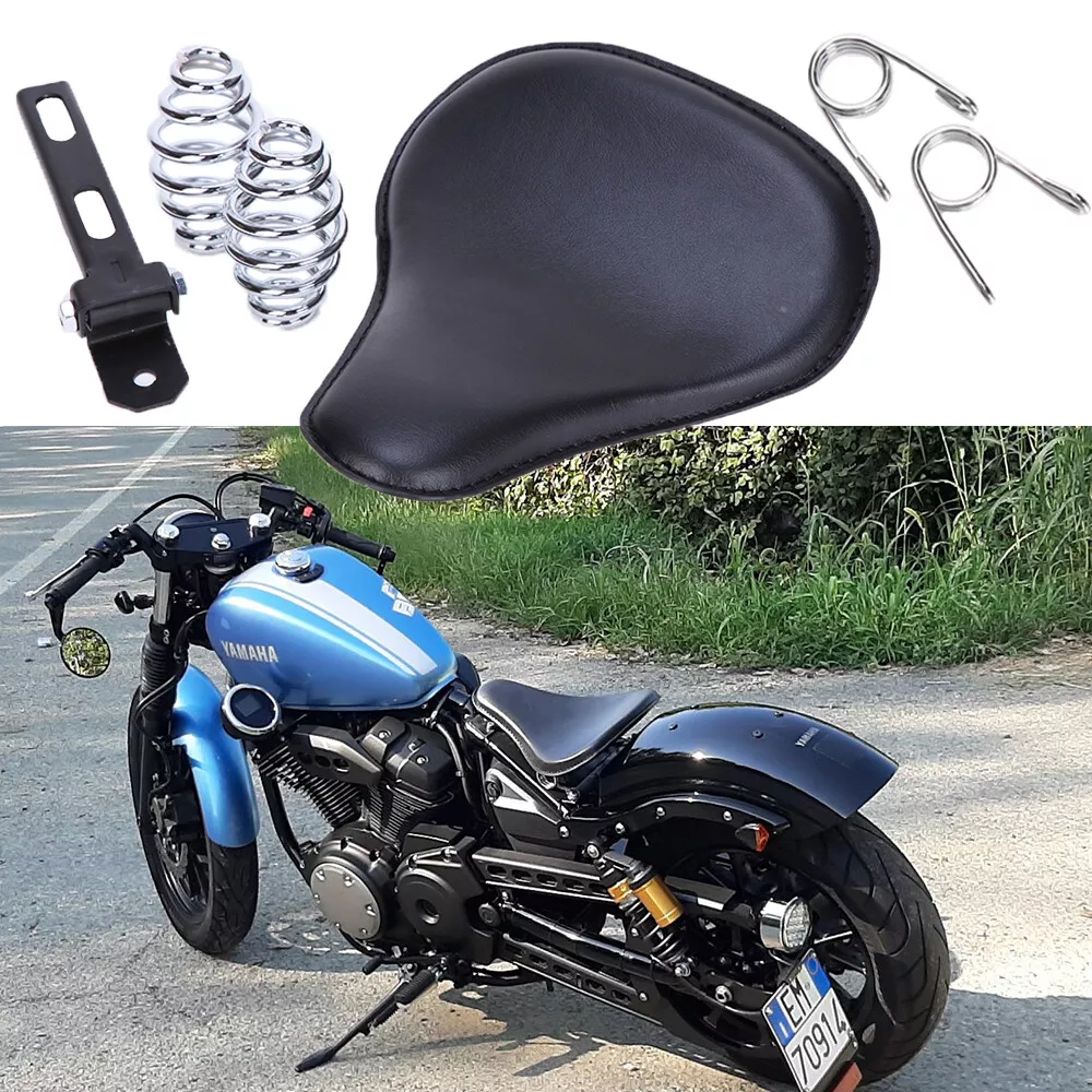 Bobber Motorcycle Spring Solo Seat Saddle For Yamaha XV 950 V Star