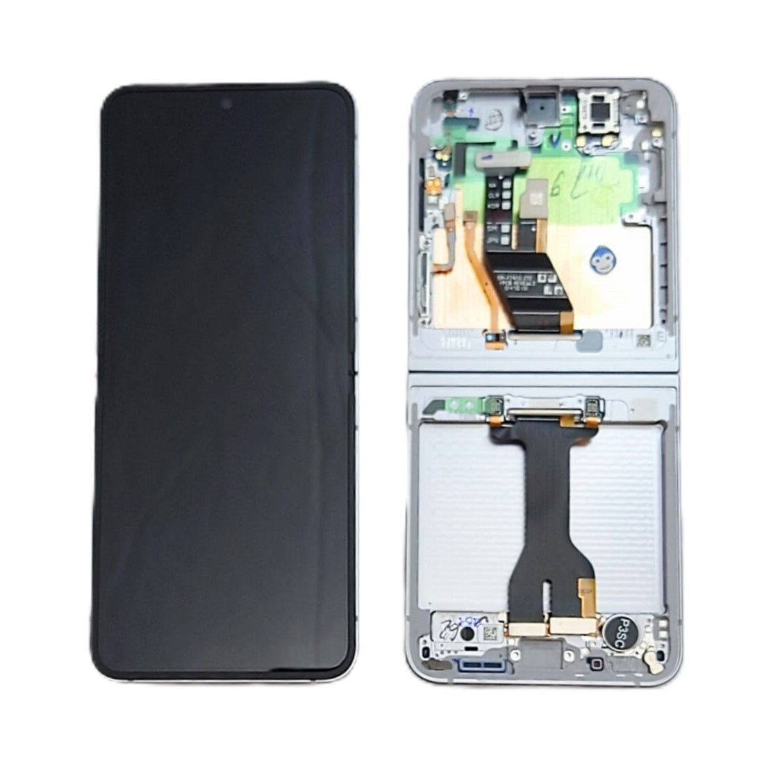 GENUINE SAMSUNG GALAXY Z FLIP 6 5G F741 SILVER LCD SERVICE PACK