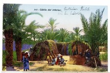 HABITATION KABYLE ? BERBERE ?  MAROC CPA POSTCARD 7742