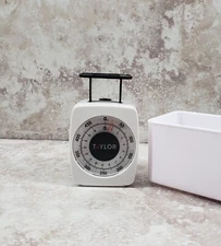 2 Cup Add & Weigh Dishwasher Safe Easy View Food Scale Healthy Portions Taylor