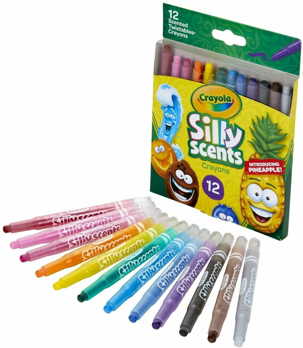 Crayola Silly Scents Twistables Crayons, Sweet Scented Multicolor