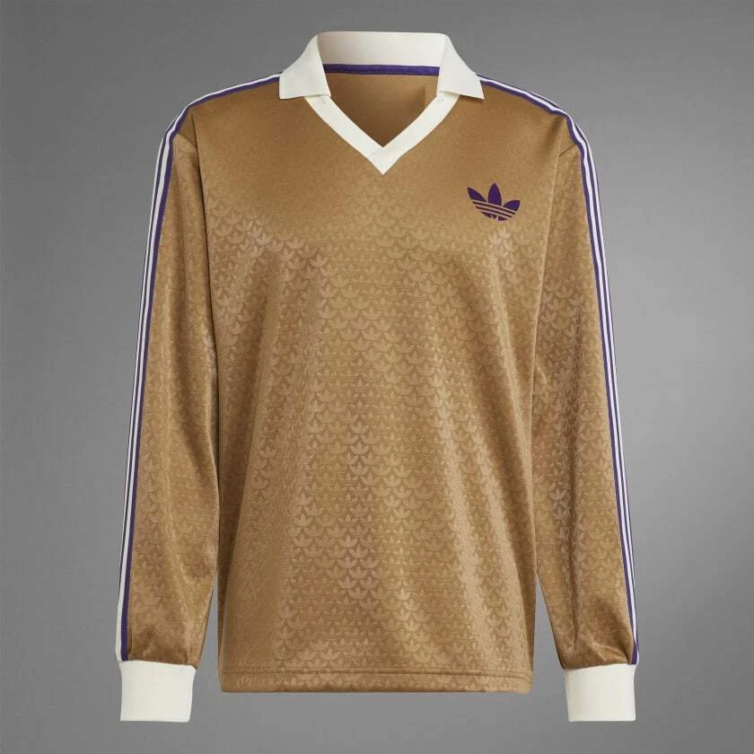 adidas Originals Men's Adicolor Heritage Now Vintage Long Sleeve Tee IB3438