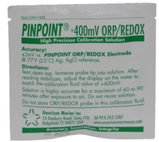 PINPOINT® High-Precision +400mV ORP/REDOX Calibration Fluid – 2 or 3 pieces
