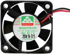 40mm x 10mm Fan MGA4012YB-O10 C  12v,8200 RPM,8.72CFM, 2 BB,2 pin bear wire
