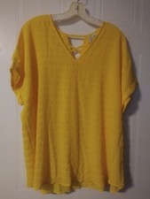 Ladies Est 1946 Yellow Shirt Size 18/20W