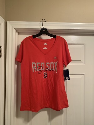 Dress Ladies Red Sox Shirts Boston Red Sox MLB T-Shirt Womens
