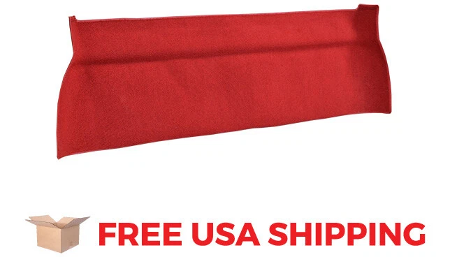 FITS 1975-1986 Chevrolet K20 Reg Cab Rear Wall Cutpile Carpet Foto 2 de 2