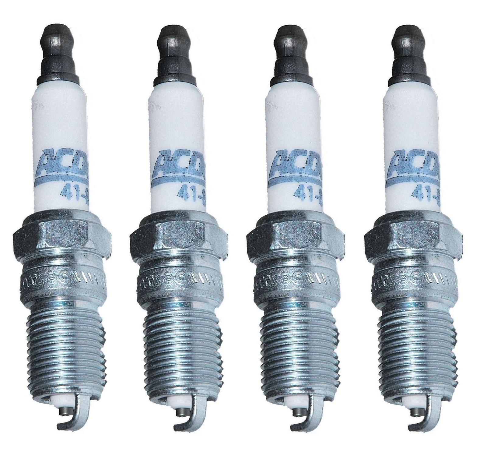 Set Of 4 Spark Plugs Double Platinum AcDelco For Mazda Tribute 2.3L L4