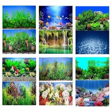 Aquarium Fish Tank Background Backdrop Poster - 2 to 6 FT Length 30cm High