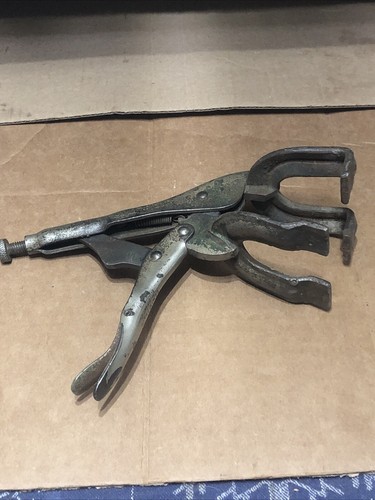 Petersen Dewitt Vise Grip 9R Locking Welding Clamp Pliers USA Vintage Marked B ! - Picture 7 of 8
