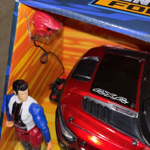 Dodge Ram 1500 Metal Truck Juego Motocicleta Motociclista Figura 1/24 Diecast Juguete NUEVO - Imagen 4 de 6