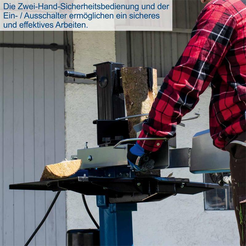 Scheppach Holzspalter HL730, 7T Spaltkraft, 400V, stehend, Brennholzspalter