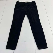 Current Elliott The Ankle Skinny Black Velvet Pants Women’s Size 32-0