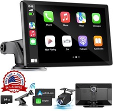 Pantalla Carplay para radio de coche con Bluetooth auxiliar USB pantalla t ctil