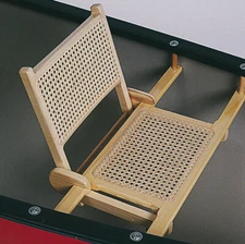 Old Town Canoe Cane Seat Back. Ash Hardwood, Clear Varnish