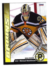 2011-12 Providence Bruins (AHL) Michael Hutchinson (goalie)