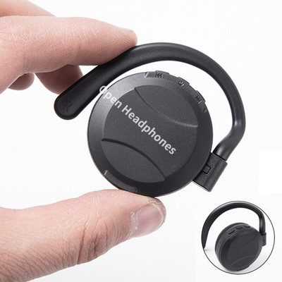 Sport Stereo Over-Ear Wireless Headset Ohrhörer Ohrclip USB Ohrbügel Kopfhörer