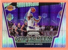 2020-21 PANINI PRIZM WIDESCREEN HYPER PRIZM LEBRON JAMES!! LJ1