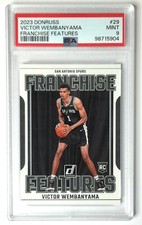 2023 Panini Donruss Franchise Features #29 Victor Wembanyama PSA 9