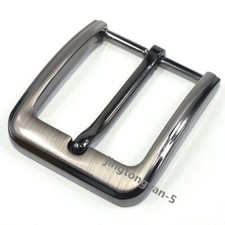 2pcs Metal Belt Buckle Men's Tongue Pin Belt Buckles Fits For 1.5 INCHES Belt