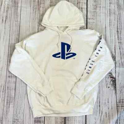 Official PlayStation PS Hooded Sweatshirt Hoodie Ripple Junction