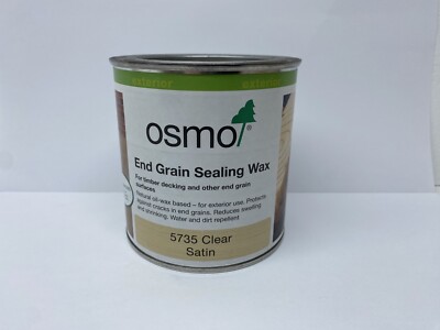 Osmo ''''5735'''' Endkorndichtung Wachs klar Satin 375ml Innenseite Holzoberfläche 0,375L