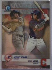 NOAH NAYLOR - ANTHONY SEIGLER 2018 Bowman Draft RECOMMENDED VIEWING RV-SN