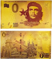 0 Euro Collectible Banknote – Che Guevara 90th Anniversary  VIVA LA REVOLUCIÓN
