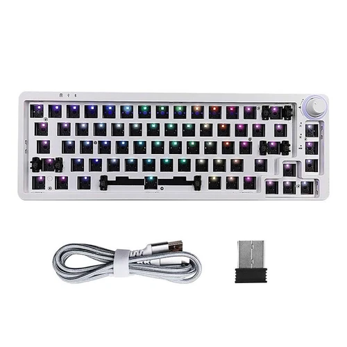 TM680 67 Keys PCB Case RGB Wired Hotswap Mechanical Switch Keyboard Kit  - Bild 14 von 15