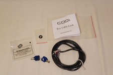 Codi Key Cable Lock with Two Keys 6.5 feet length Brand New