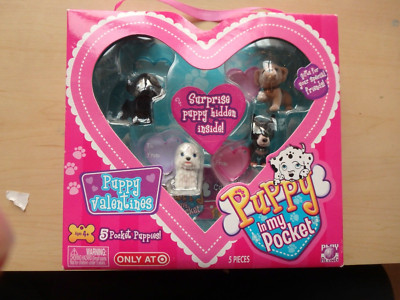 JAKKS Pacific Play Along Puppy In My Pocket Puppy Valentines NEW unopened
