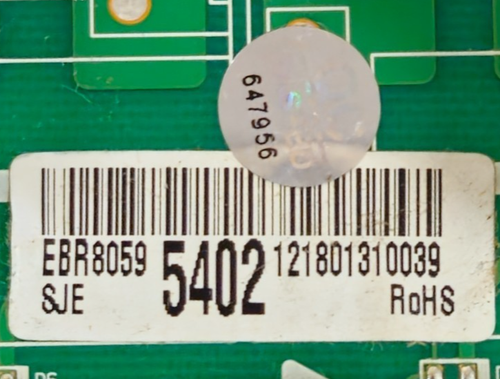 OEM LG Range Oven Control Board EBR80595402 1-Year Warranty Free Same ...