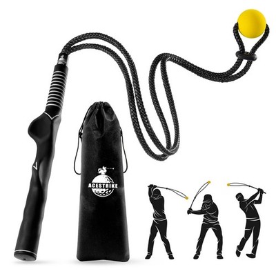 Golf Rope Swing Trainer, Golf Tyro Posture Corrector Professional Golf Traini...