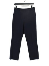 Uniqlo Women's Suit Trousers W 28 in Blue Polyester