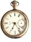 Antique 430924 Waltham American Pocket Watch Closed Case parts or repair as is