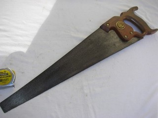 Panel Saw 20" by Spear & Jackson. Sheffield.