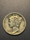 1945 Mercury Silver Dime USA Coin - Very Good