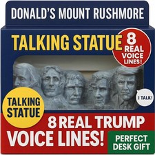 Trump Talking Statue - Funny Gift for Dad - 250th Anniversary Collectible