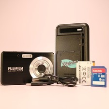 Fujifilm Digital Camera FinePix J15fd 8.2MP Black Tested Full Working Set