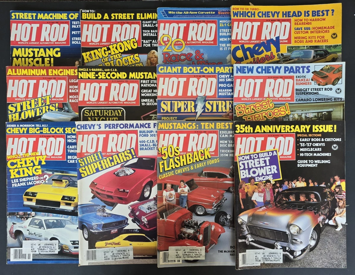 Hot Rod Magazines 1980-1999 for sale - eBay