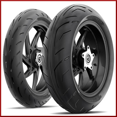 Roadmax 180/55-17 + 120/70-17  (75H) Motorcycle Tire SET (Front + Rear) NEW