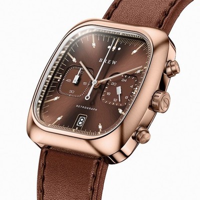 Brew Watch Co. Retrograph Espresso RG-RTRO Quartz Used | eBay