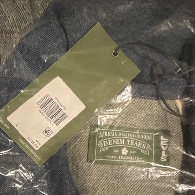 。商品 Levi's Denim Tears African Diaspora Goods Collared Zip Denim